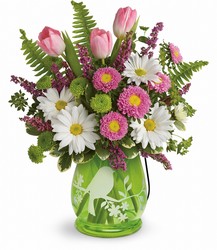 Teleflora's Songs Of Spring Bouquet from Victor Mathis Florist in Louisville, KY
